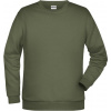 DAIBER JN 794 / Pánska mikina - olive XXXL