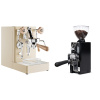Lelit Mara PL62X V2, gold + Eureka Mignon Libra 65 All Purpose, CR black