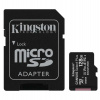 128 GB . microSDXC karta Kingston Canvas Select Plus Class 10 (r/w 100MB/s) + adaptér (SDCS2/128GB)