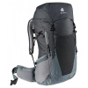 Deuter FUTURA 24 SL bol vyvinutý pre atletických turistov, ktorí hľadajú pohodlný denný batoh s maximálnou ventiláciou. Pokiaľ ide o typ Deuter SL, bol vyvinut Graphite