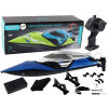 LEAN Toys Motorový čln R/C 2.4G Svetlá 30 km/h Modrá