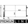 MAHLE Kondenzátor, klimatizace BEHR *** PREMIUM LINE *** AC 751 000P