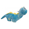 Dinosaurus plyšový 25cm - modrý