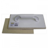 Hladítko s bielou plsťou s plastovou rúčkou 230x140mm