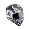 Prilba AGV K-3 SV Pulse White Black Gunmetal Veľkosť: XXL (63-64 cm)