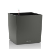 Lechuza Kvetináč CUBE Premium 40 - antracitová metalická