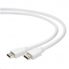 GEMBIRD Kabel HDMI-HDMI 3m, 1.4, M/M stíněný, zlacené kontakty, bílý CC-HDMI4-W-10