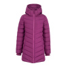 Slazenger Womens Mid-Length Padded Jacket Plum 16 (44)