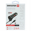 Nabíjačka do auta SWISSTEN 2,4 mA microUSB typ B