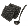 Grilovacie príslušenstvo Tefal XA724810 dosky na vafle a naberačka pre Optigrill+/Elite (XA724810)