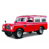 Bburago Land Rover Series II červená 1:24