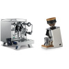 Rocket Espresso R 58 Cinquantotto + Eureka Mignon Single Dose, White & Oak