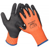 DYKENO BLUNTIC 6 003-K34 / Protiporezové povrstvené rukavice - oranžová 8