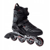 Pánske kolieskové korčule Fila Legacy Pro 80 čierno-červené veľ. 43