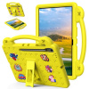 PROTEMIO 111642 FANY Detský kryt na tablet pre Samsung Galaxy Tab S10 FE+ žltý
