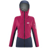 Dámska nepremokavá bunda Millet RUTOR LIGHT 2.5L JKT W SAPHIR/DRAGON