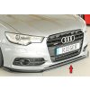 Rieger lipa pod přední nárazník pro Audi A6 S6 4G, C7 sedan, 02/12-08/14, plast ABS bez povrchové úpravy
