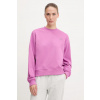 Bavlnená mikina adidas by Stella McCartney ružová farba, s nášivkou, JJ0151 L