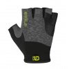 ALÉ Cycling Clothing ALÉ Comfort, Black/ Grey Veľkosť: L Komfortné letné cyklistické rukavice