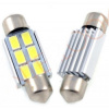 LED AUTO ŽIAROVKA C5W 6 SMD5630 CANBUS 42MM