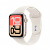 Apple Watch SE 3 GPS 44mm Starlight Aluminium Case with Starlight Sport Band - M/L MEHJ4MP/A