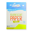 Dekoračný papier A4 Fluo žltý 250 g, sada 10 ks