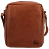Pánska kožená taška svetlo hnedá - SendiDesign Merlim A hnedá