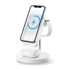 Bezdrôtová nabíjacia stanica Forever s powerbankou 5v1 MACS-100 biela (GSM173083)