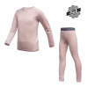 Sensor Merino Air detský set, Dusty Pink - Růžová 100