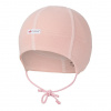 Little Angel Čiapka šmyk zaväzovací plochý šev Outlast® Veľ.0 (33-35 cm) Púdrová