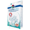 MASTER AID QUADRA MED Náplasti jemné s antiseptickým vankúšikom, 5 veľkostí 1x40 ks, 8032956140051
