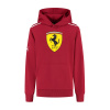 Ferrari detská mikina s kapucňou Shield red F1 Team 2025 - Novinka
