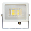 Reflektor LED 20W, 4500K, 1600lm, IP65, 100°, Al-biela, VS-RE, 182x142, VT-4820 (V-TAC)