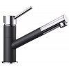 Blanco Kano-S kuchynská batéria stojánková chrómová-antracitová 525038