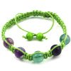 Shamballa náramok Fluorit, zelený
