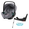 Britax Römer Set autosedačka Baby-Safe 3 i-Size a Flex Base 5Z Frost Grey