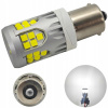 P21W LED žiarovka BA15S 10-50V bez chyby 3000 lm silné biele svetlo