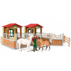 Schleich 72116 Otvoriť stodola 2 Skrinky 2 Kone (Schleich 72116 Otvoriť stodola 2 Skrinky 2 Kone)