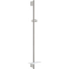GROHE Rainshower SmartActive sprchová tyč 100 cm (obsahuje jazdec) a polička na mydlo, Supersteel, 26603DC0