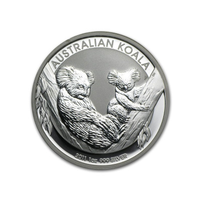 The Perth Mint Australian Koala Perth Mint stříbrná mince 1 Oz 2011