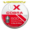 Diabolky UMAREX COBRA 4,5 mm/500 ks