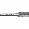Extol Industrial 8703715 fréza karbidová, valcová s čelným ozubením, pr.12x25mm/stopka 6mm,sek stredná (double-cut)