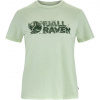 Fjällräven Lush Logo T-shirt W, Veľkosť S, Farba SOFT JADE