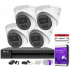 Monitorovací set HiLook NVR-4CH-5MP/4P+IPCAM-T2-P(4x)+1TB+UTP Kat.5e