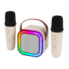 Prenosný reproduktor Blow KARAOKE RGB 2 biely 10 W (30-358#)