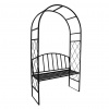 Pergola kovová oblúk s lavičkou PERG-N9529