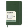 Moleskine Diár 2026 - S (A6) | Týždenný | Mäkká väzba | Zelený