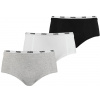 Dámske nohavičky Puma Mini Short 3-Pack White-Grey-Black|M