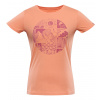 Alpine Pro Ecca Dámske bavlnené triko LTSB099 peach pink XS