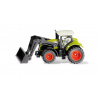 SIKU Blister - traktor Claas Axion s predným nakladačom